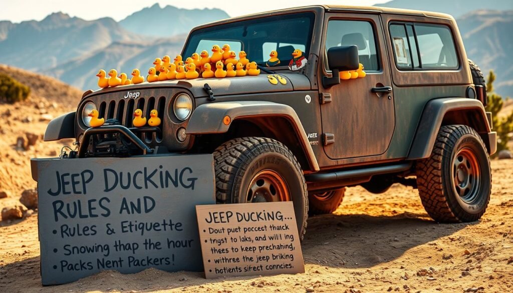 Jeep Ducking Rules and Etiquette