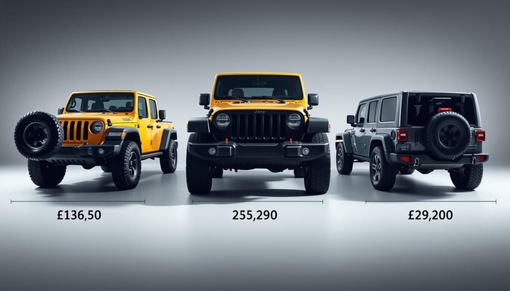 Jeep Wrangler Model Weight Comparison