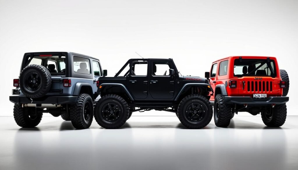 Jeep Wrangler Trim Weight Comparison